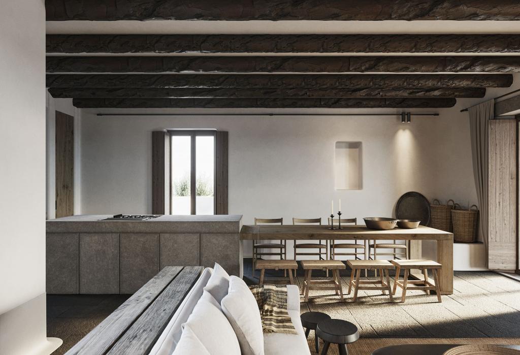 Fully equipped kitchen
