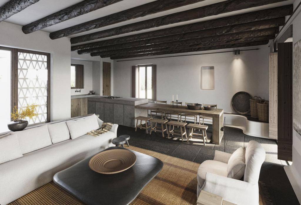 Fully equipped kitchen